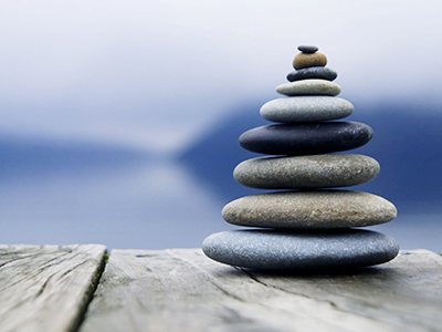 Photo of a pile of stones | The Mooring Counselling Service